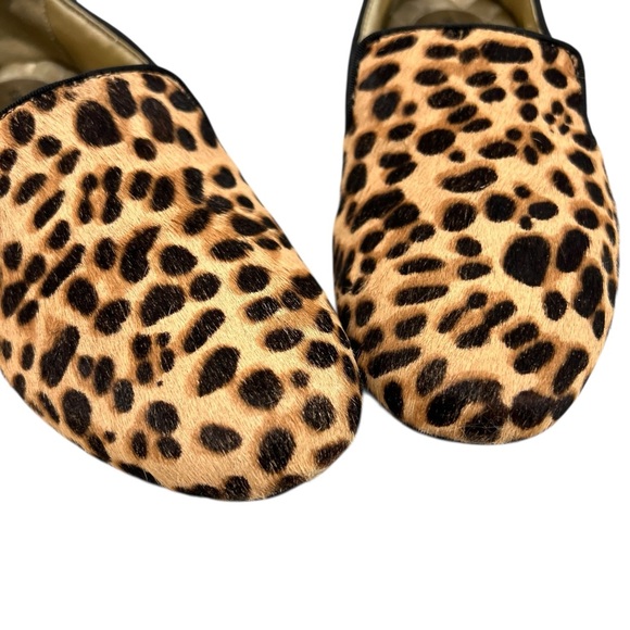 Birdies The Starling Cheetah Print Calf Hair Slip On Loafer Flats Women’s 6.5 - Picture 5 of 14